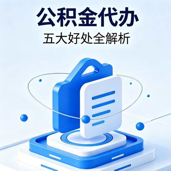 淮南公积金代办到底值不值？这5大好处让你少走弯路